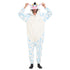 Snuggs Blanket Animal Onesie Light blue Cow